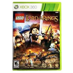 Lego The Lord Of The Rings 2012 WB Microsoft Xbox 360 Complete w/ Manual Tested